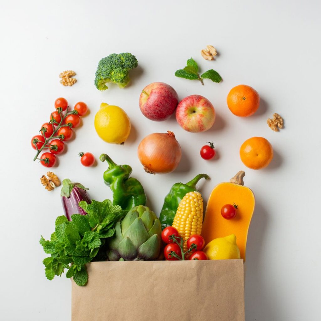 Los alimentos de origen vegetal, son ricos en fibra y nutrientes.