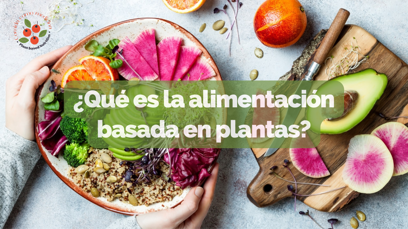 ¿Qué es la Alimentación a base de plantas y cuáles son sus beneficios?