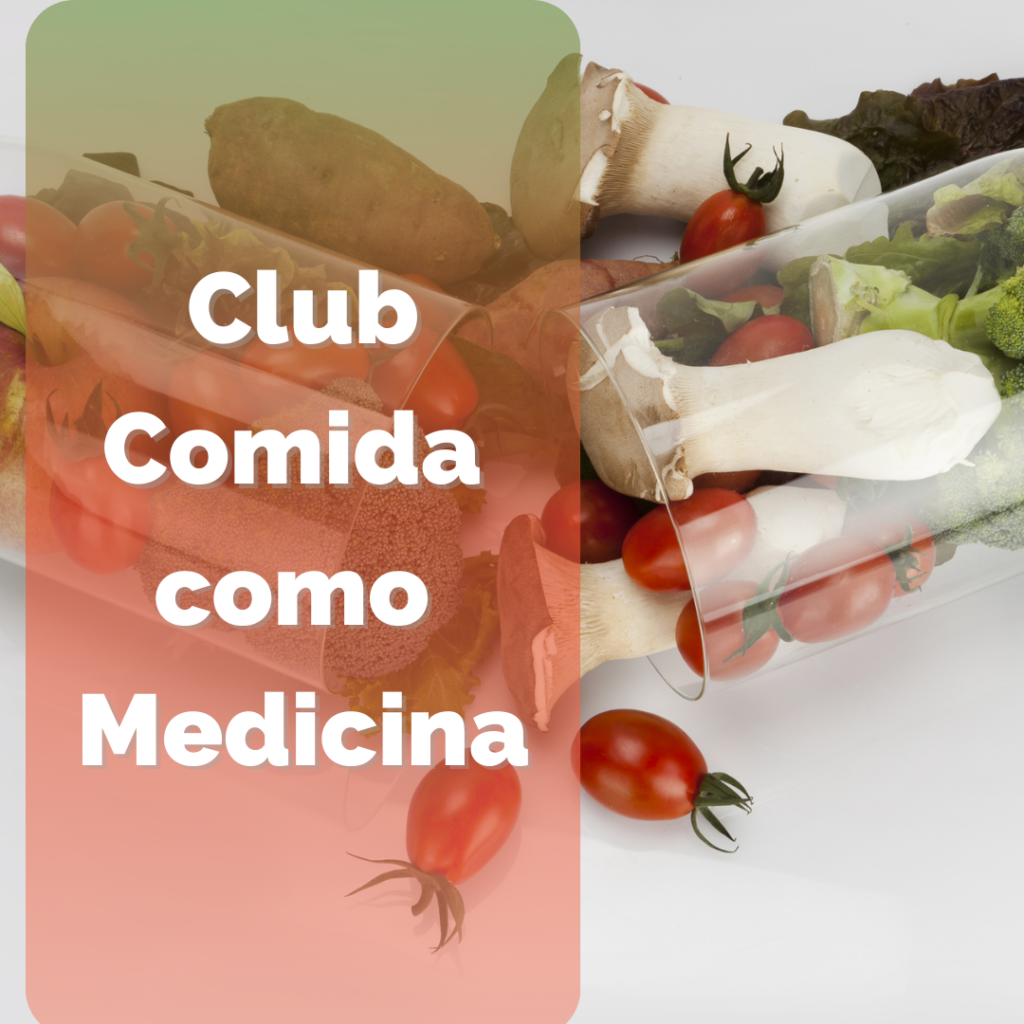Aprende a usar la comida como medicina, únete a nuestro club y descubre los beneficios de una alimentación saludable y basada en plantas