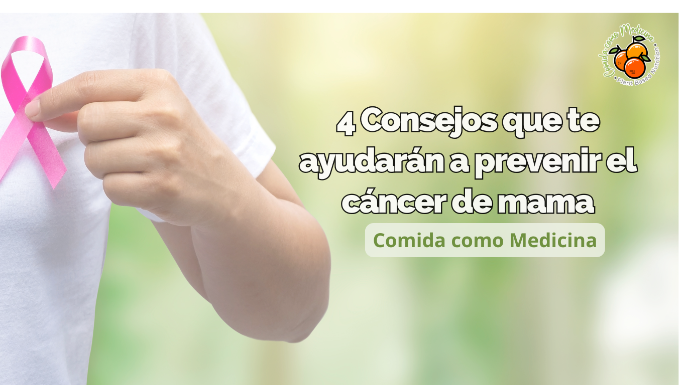 Descubre cómo prevenir el cáncer de mama de manera natural.